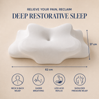 Nudrea Japanese Pillow — Ergonomic Memory Foam