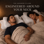 Nudrea Japanese Pillow — Ergonomic Memory Foam