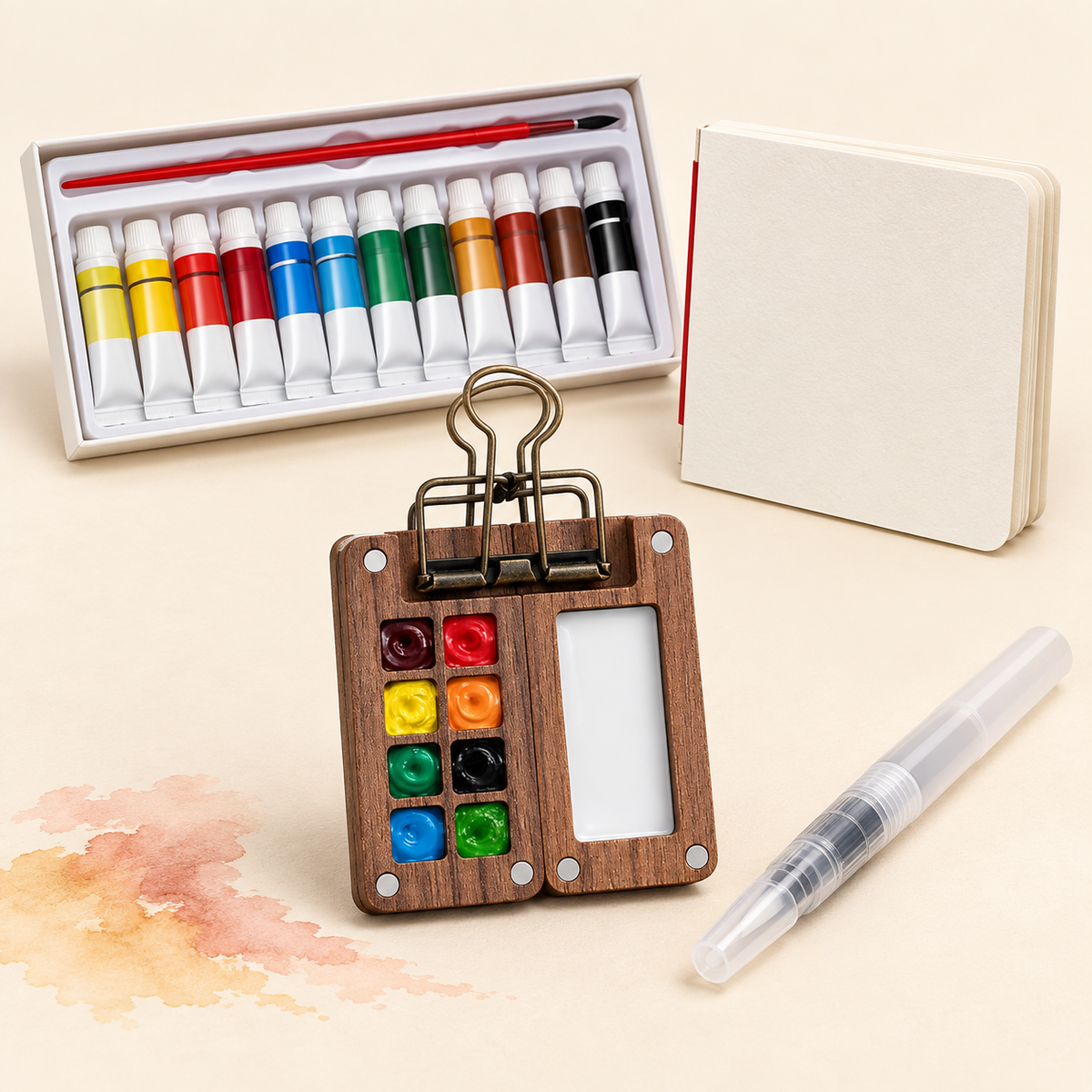 Kit d'aquarelle Nudrea
