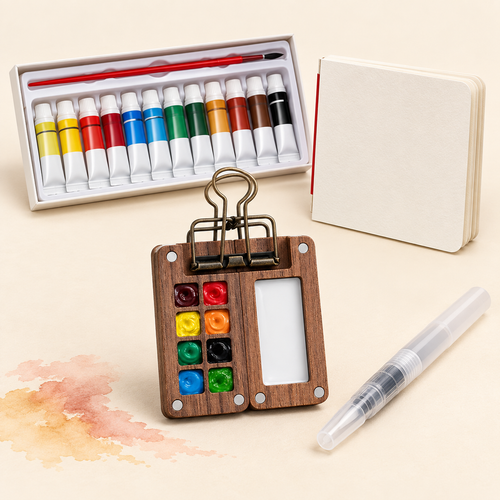 Kit d'aquarelle Nudrea